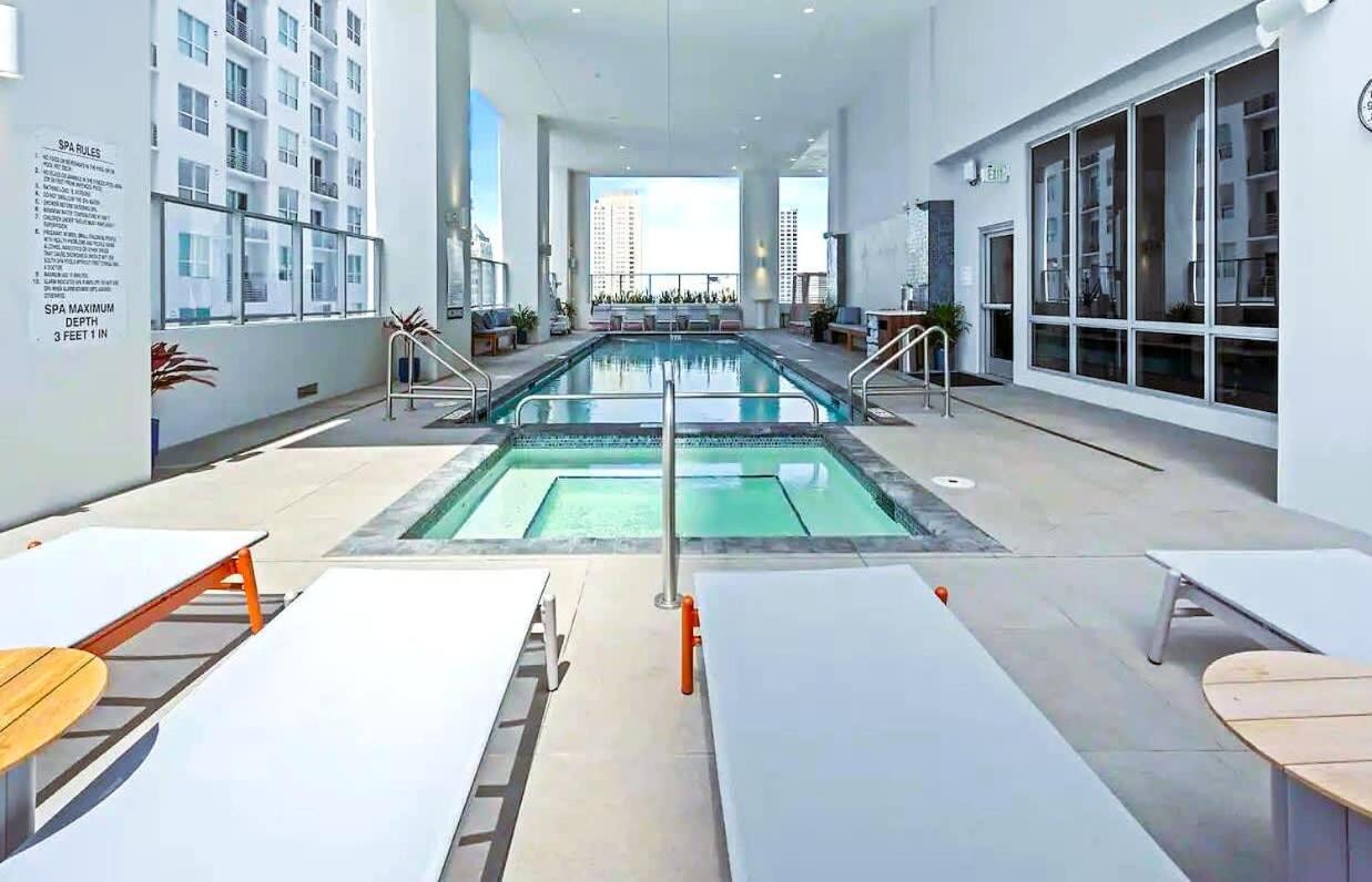 Heart Of Downtown Miami Studio Pool & Gym Apartment Exterior foto