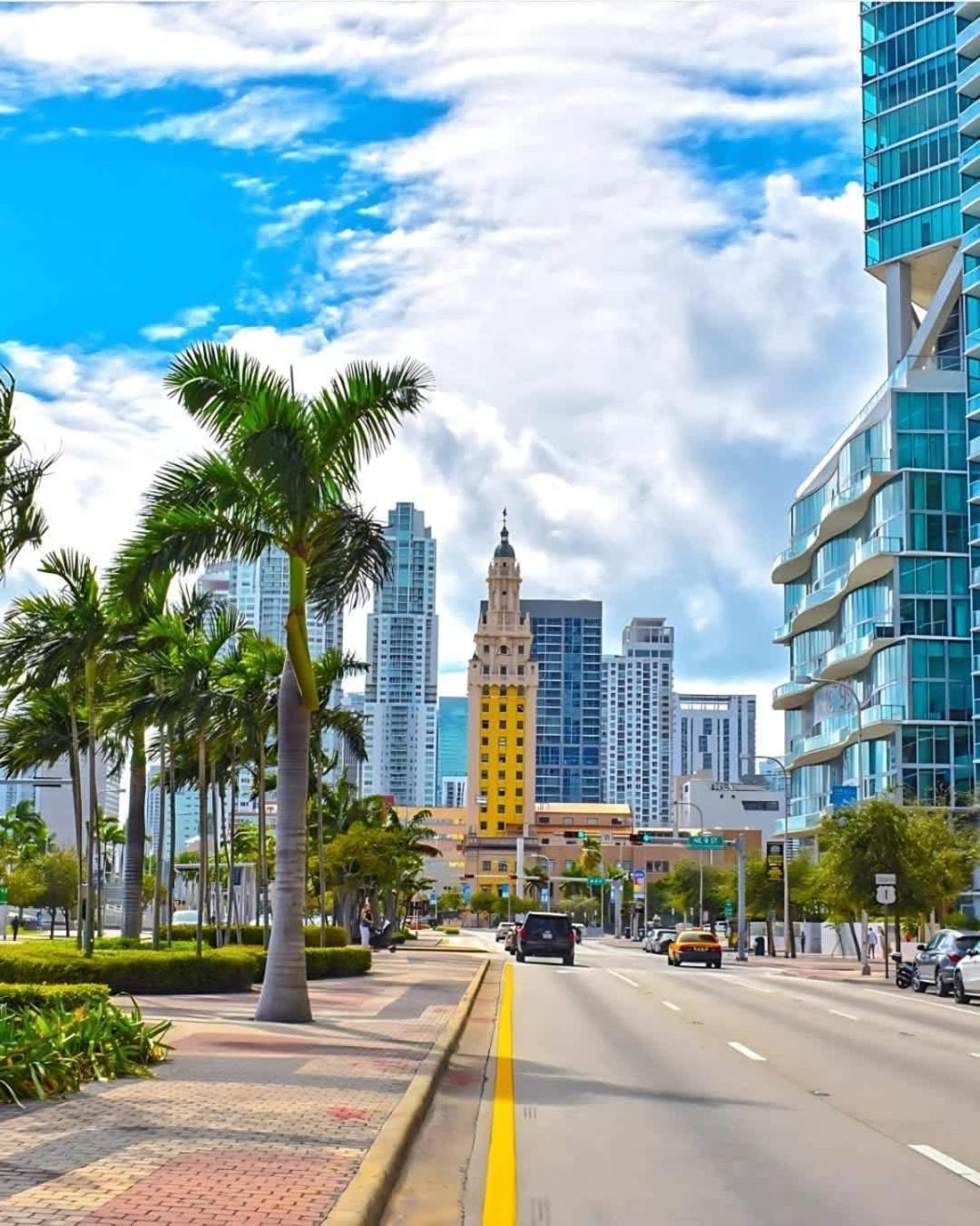 Heart Of Downtown Miami Studio Pool & Gym Apartment Exterior foto